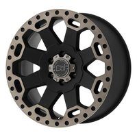 Felga aluminiowa Matte Black/Machined Warlord Black Rhino