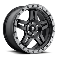 Felga aluminiowa D557 Anza Matte Black GUN Metal Ring Fuel