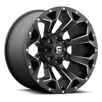 Felga aluminiowa D546 Assault Matte Black Milled Fuel
