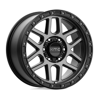 Felga aluminiowa KM544 Mesa Satin Black W/ Gray Tint KMC