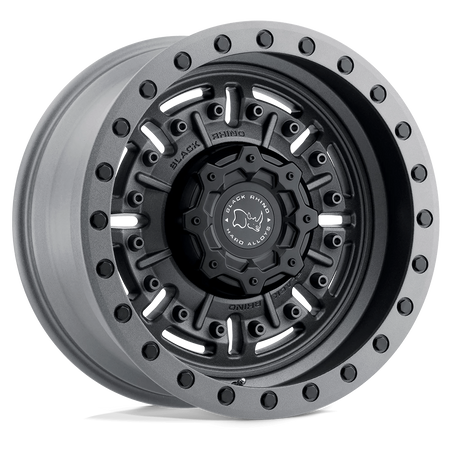 Felga aluminiowa Textured Matte Gunmetal Abrams Black Rhino